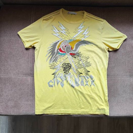 Men's Yellow T-shirt, XXL