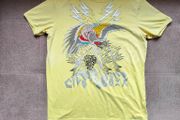 Men's Yellow T-shirt, XXL