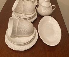 Teaset, Vintage, Wedgewood Strawberry & Vine