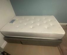 Small Double bed ( 4-foot or 190x120). LIKE NEW.