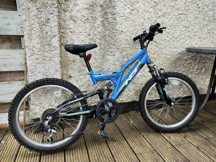 Blue bike