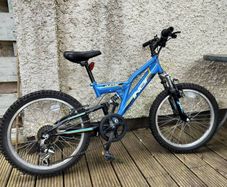 Blue bike