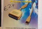 Usb to parallel printer cable