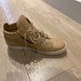 As New, size 9-10, Giuseppe Zanotti Beige Mid Top Trainers Image 2