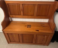 Wooden Storage Bench