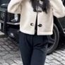 Zara double-faced jacket with toggles Image 9