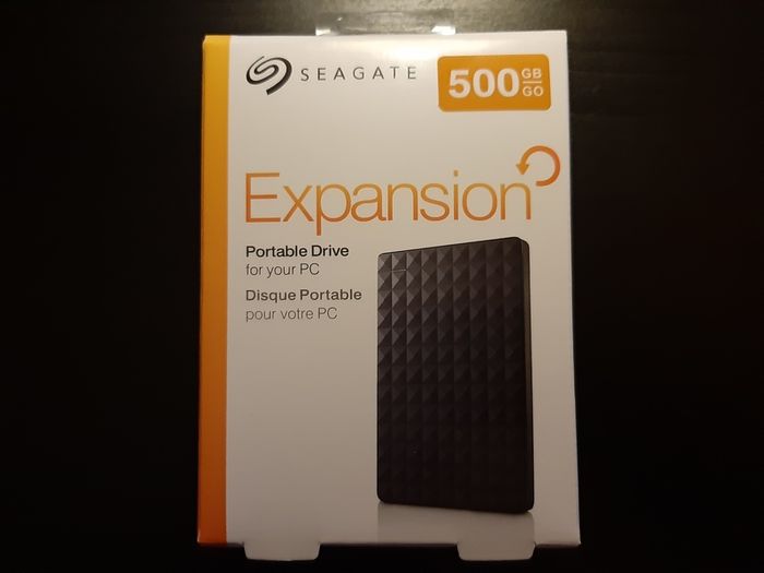Seagate High Speed USB 3.0 HDD 2.5'' inch 500 GB Portable External Hard Drive