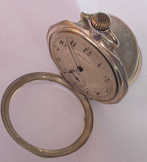 antique silver pocket watch