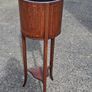 Sheraton Revival Mahogany Jardinere With Satinwood Inlay Image 2