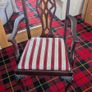 Chippendale style Mahogany table and chairs Image 4