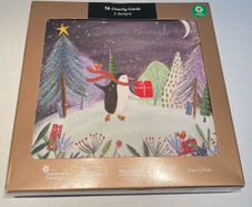 Box new christmas  card x16