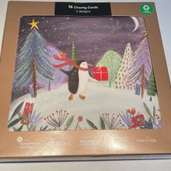 Box new christmas  card x16