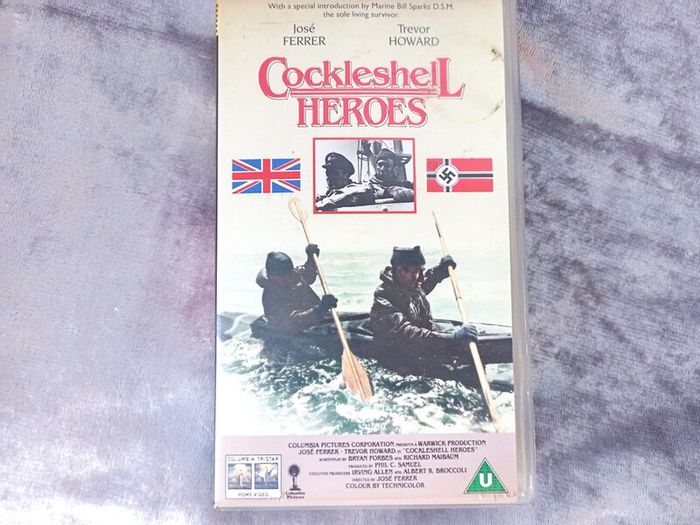Cockleshell  Heroes  War Movie  Vhs