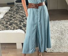 I.code Denim Dress Size Uk 14