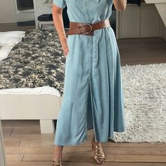 I.code Denim Dress Size Uk 14