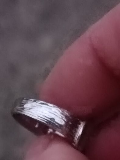 Vintage Irish Sterling Silver Buckle Ring