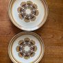 Mid Century Vintage Plates x 2 Polovi Germer Large Plates Image 2