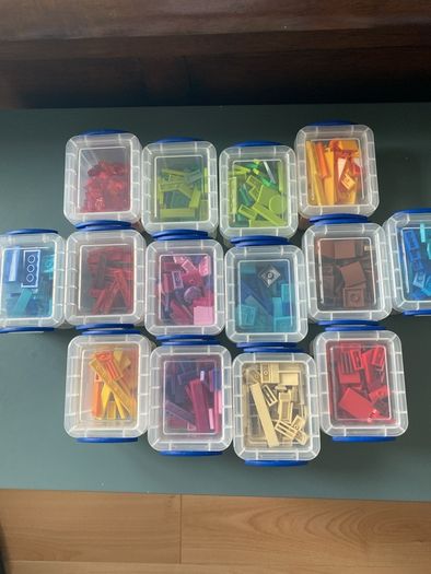 Lego Tile Pieces Box's Not Included