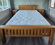Queen (Super King) Oak Bed