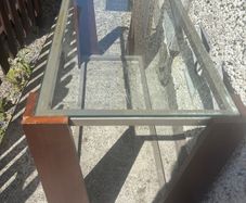 Free Glass Console Table