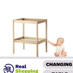 baby changing table with cushion