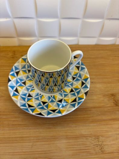 New Beautiful espresso cup and saucer