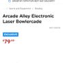 Arcade Alley Electronic Laser Bowlercade Image 5
