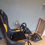 gaming chair wheel and peddles Image 6