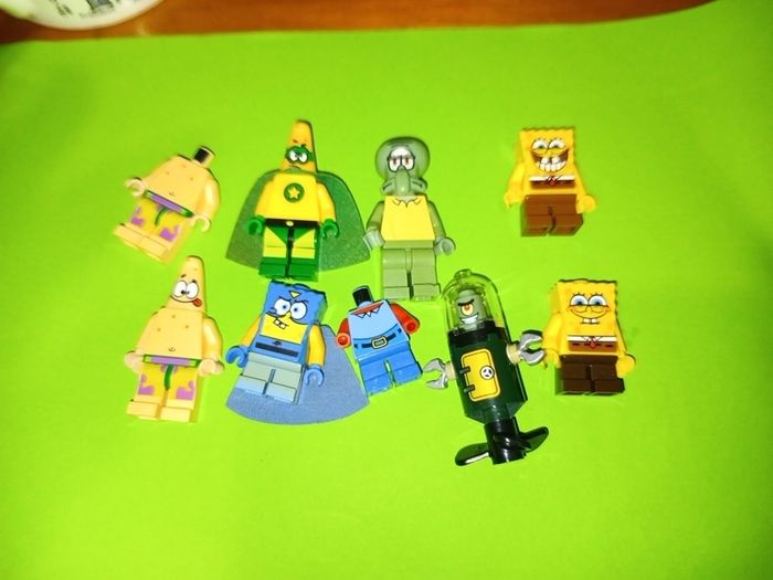 Lego Spongebob Squarepants Minifigures