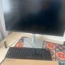 DELL P2723DE Monitor with all cables + Logitech K120 Keyboard. Both never used. Image 6