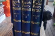 Oxford Library of English Poetry, x3, hardback, D18 post 8e, as new