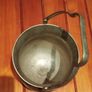 Vintage brass holy water bucket / flower vase Image 6