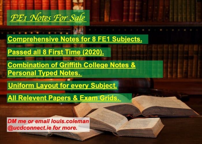Fe1 Notes For Sale in Dublin 2, Dublin from donedealuser (#1c5cc1)