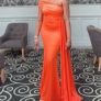 Orange dress Image 5