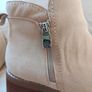 River Island suede beige boots Image 2