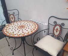 Patio table and chairs