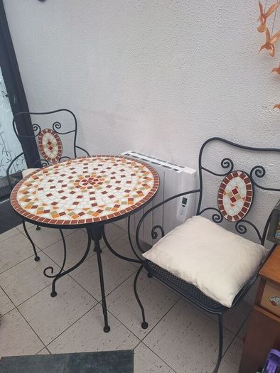 Patio table and chairs