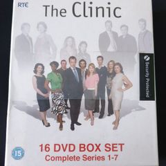 The Clinic RTE DVD Complete Boxset Dominic Mafham Chris O'Dowd Amy Huberman TV