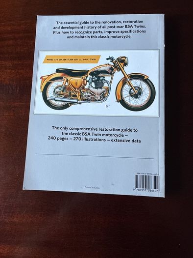 BSA Twin Restoration by Roy Bacon
