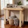 91.5 cm Console Table, Modern Desk Behind the Couch, Wooden Rectangle Entrance Desk, Narrow Long Sofa Table Accent Stand, Ideal for Hallway Image 6