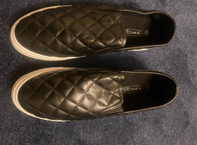Black Casual Slip On Shoes. BNIB