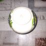 5 Beautiful Old Ceramic Oil Lamps, Painted with Orange, Yellow, and Blue Pansies Postage Available Image 8