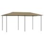Gazebo 3x6x2.6 m Taupe 160 g/sq. meter Image 5
