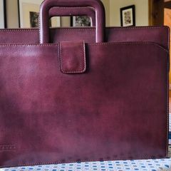 Texier Leather Briefcase