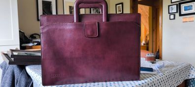Texier Leather Briefcase