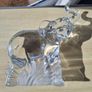 Lenox - a figurine of a standing elephant made of lead crystal Image 5