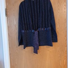 Frank Saul  (London)  Cardigan. S. M. 12-14.  New-No Tag.