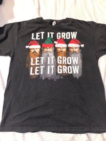 Xmas Duck dynasty t shirt size large