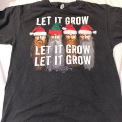 Xmas Duck dynasty t shirt size large