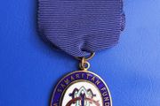 UKCTA SAMARITAN FUND SOCIETY (Walter J. Lovell Trophy) - UK Commercial Travellers Association trades union award medal (with original ribbon)